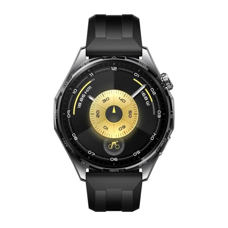 Detalle de Huawei Watch GT6 46 mm: reloj inteligente premium con GPS, NFC y AMOLED negro