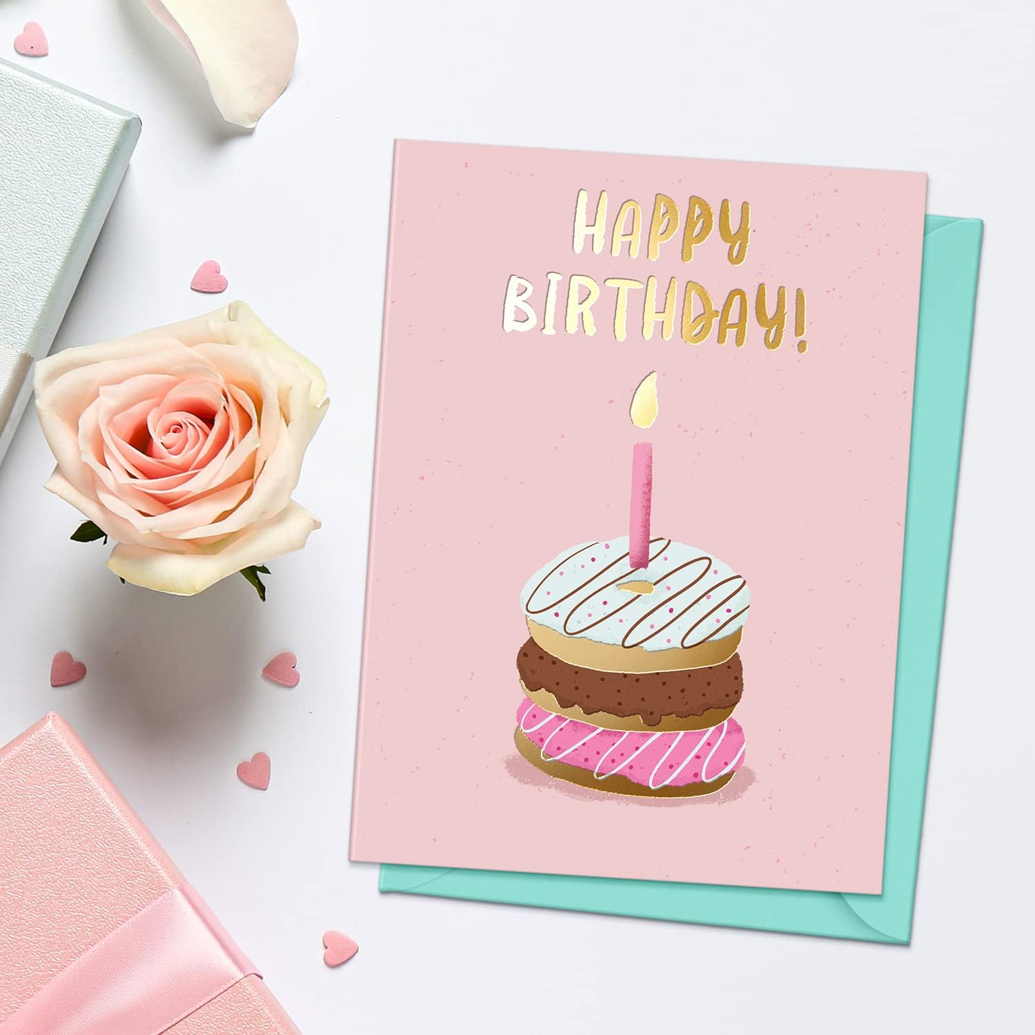 Thumbnail 5 de Sweetzer & Orange Happy Birthday Cards — 20 Assorted Cards with Envelopes & Box