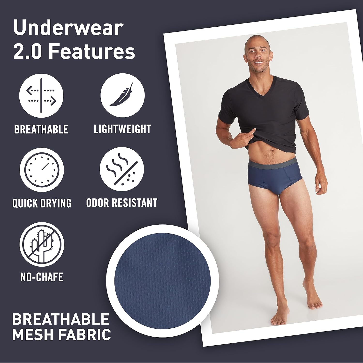 Detalle de ExOfficio Men's Give-N-Go 2.0 Brief
