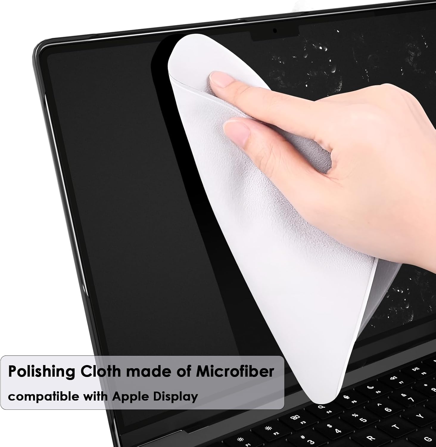 Detalle de eleger bruchsichere Hülle für MacBook Pro 13 Zoll (M1/M2) – mattschwarzes TPU & Hart-PC Case
