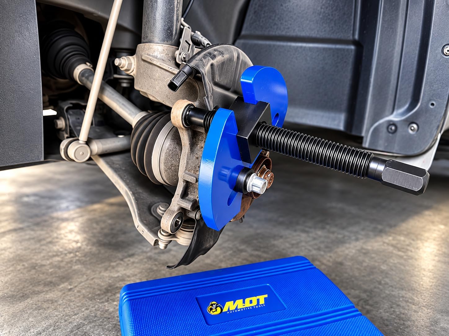 Detalle 2 de Mhot Wheel Hub Removal Tool Kit for 5-, 6-, and 8-Lug Hubs