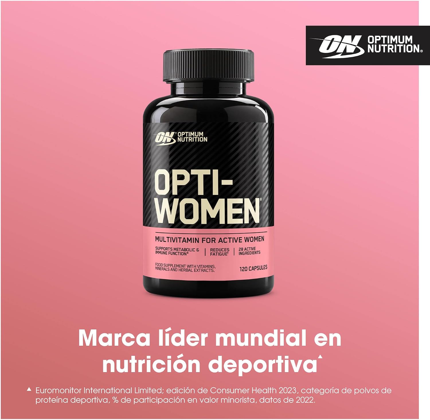 Detalle 2 de Optimum Nutrition Opti-Women 120 cápsulas