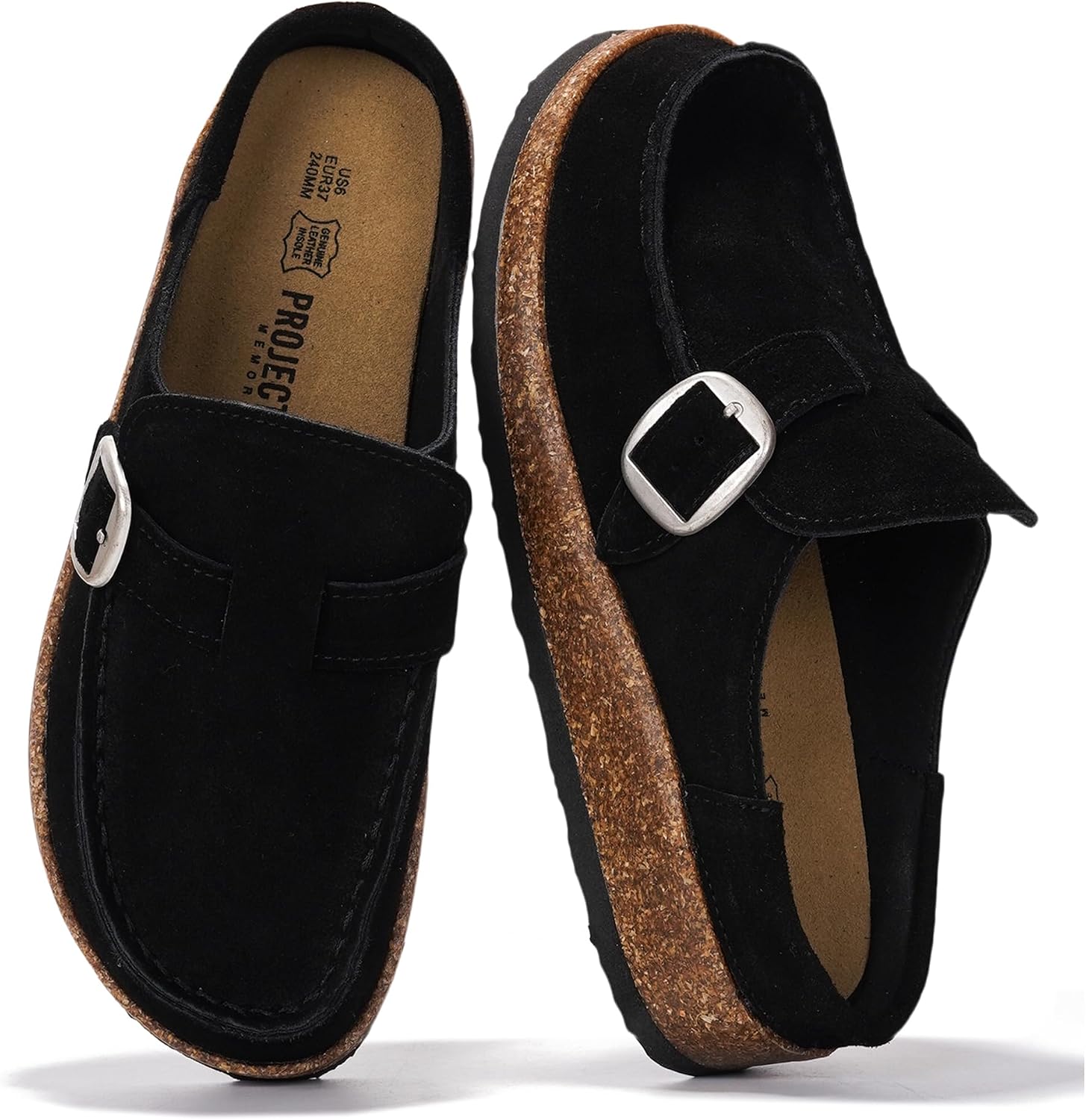 Detalle de Carline Cloud Comfort Clogs women's memory foam mules