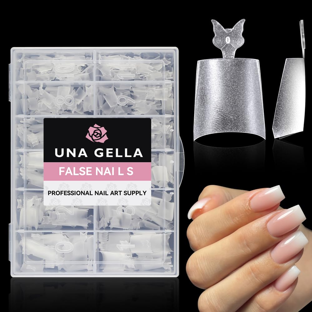 Detalle de UNA GELLA Half-Cover Nail Tips, 12 Sizes