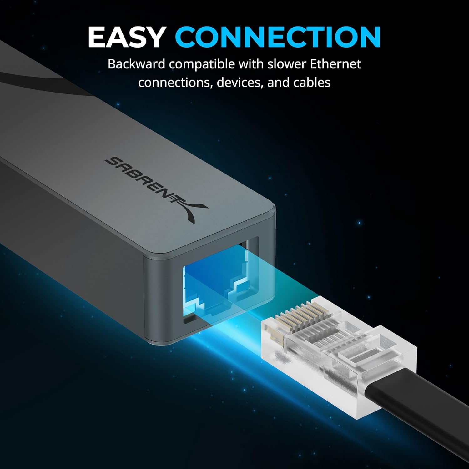 Thumbnail 5 de SABRENT USB 3.0 to 2.5 Gigabit Ethernet Adapter – NT-UA25