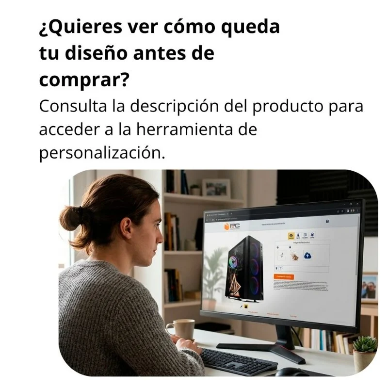 Thumbnail 1 de tempest Tempest Umbra RGB Torre ATX Negra con 4 superficies personalizables