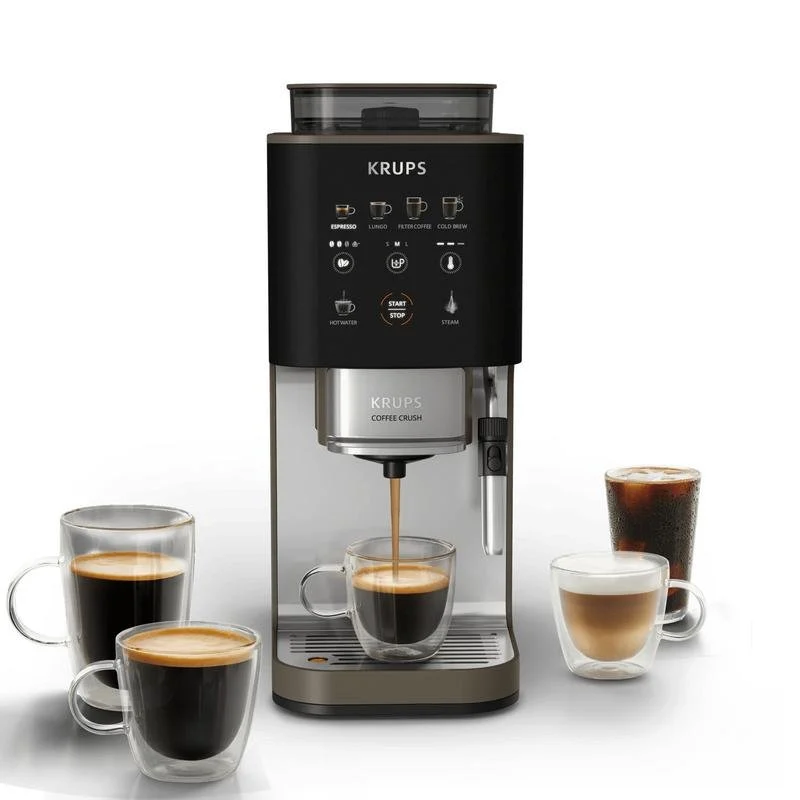 Detalle de Cafetera Espresso Krups SA403B 15 Bares Molinillo Integrado 1 Taza