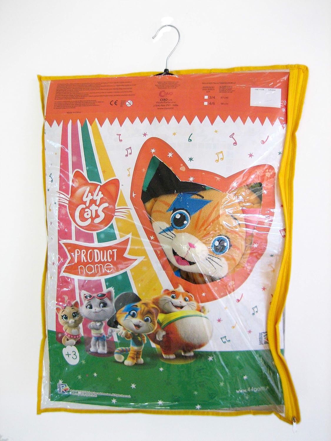 Detalle de Ciao Lampo 44 Cats Cat Boy – kostium przebranie dla dziecka