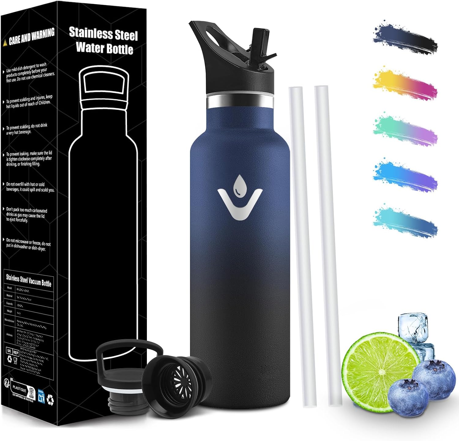 Detalle de HoneyHolly Borraccia termica bambini 500 ml 📗