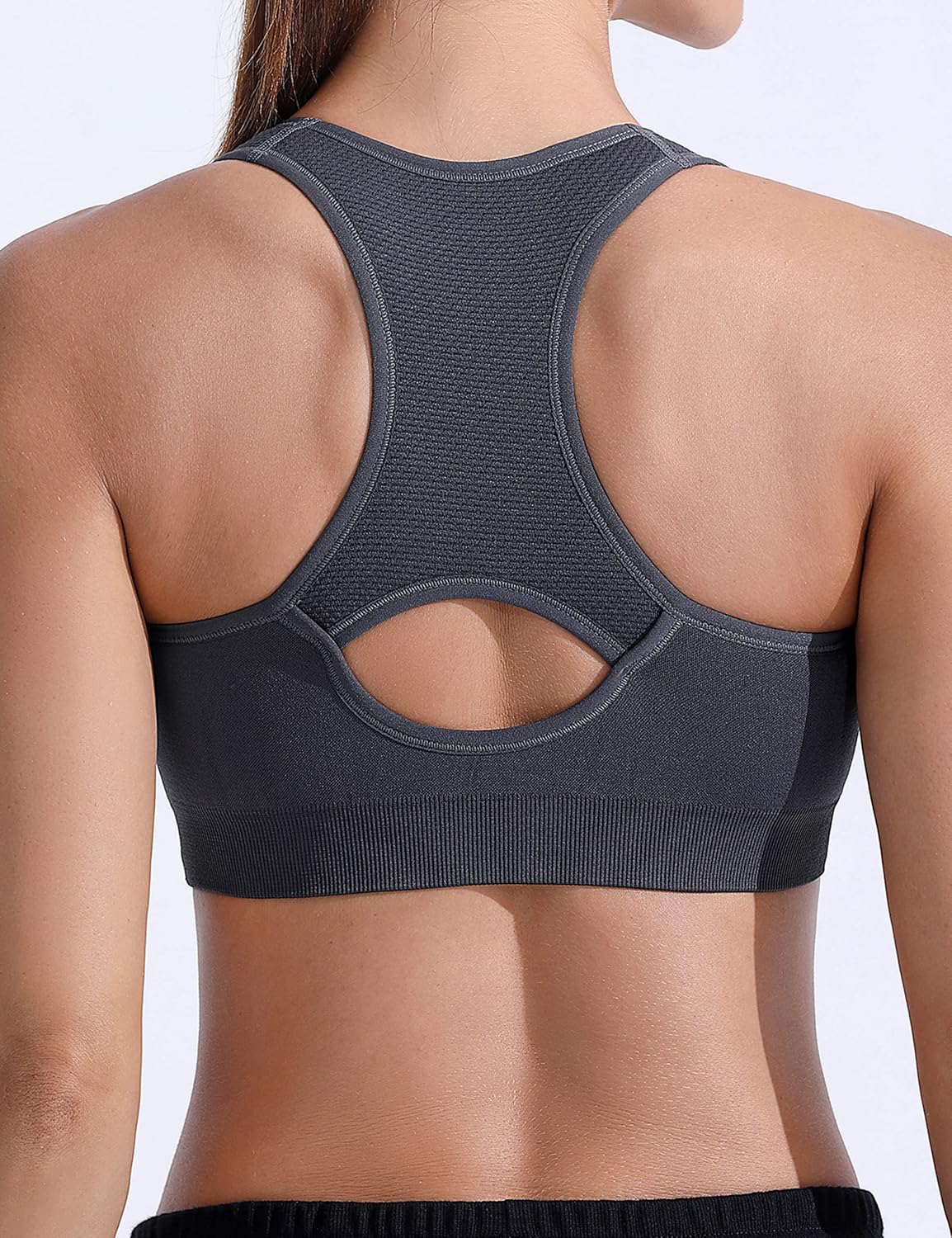 Thumbnail 3 de FITTIN Racerback Padded Seamless Sports Bra for Women