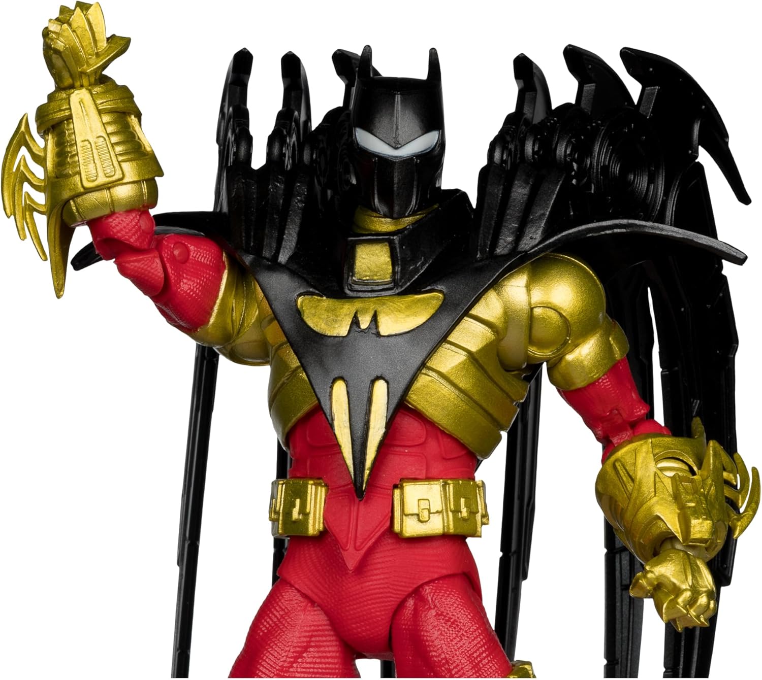 Thumbnail 4 de McFarlane DC Multiverse Actionfigur Azrael Batman (Knightquest), 19 cm