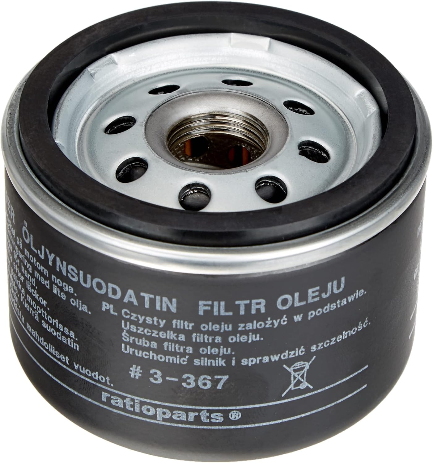 Detalle de Filtre d’huile moteur Ratioparts 3-367, diamètre 76,2 mm (p. f. Briggs & Stratton)