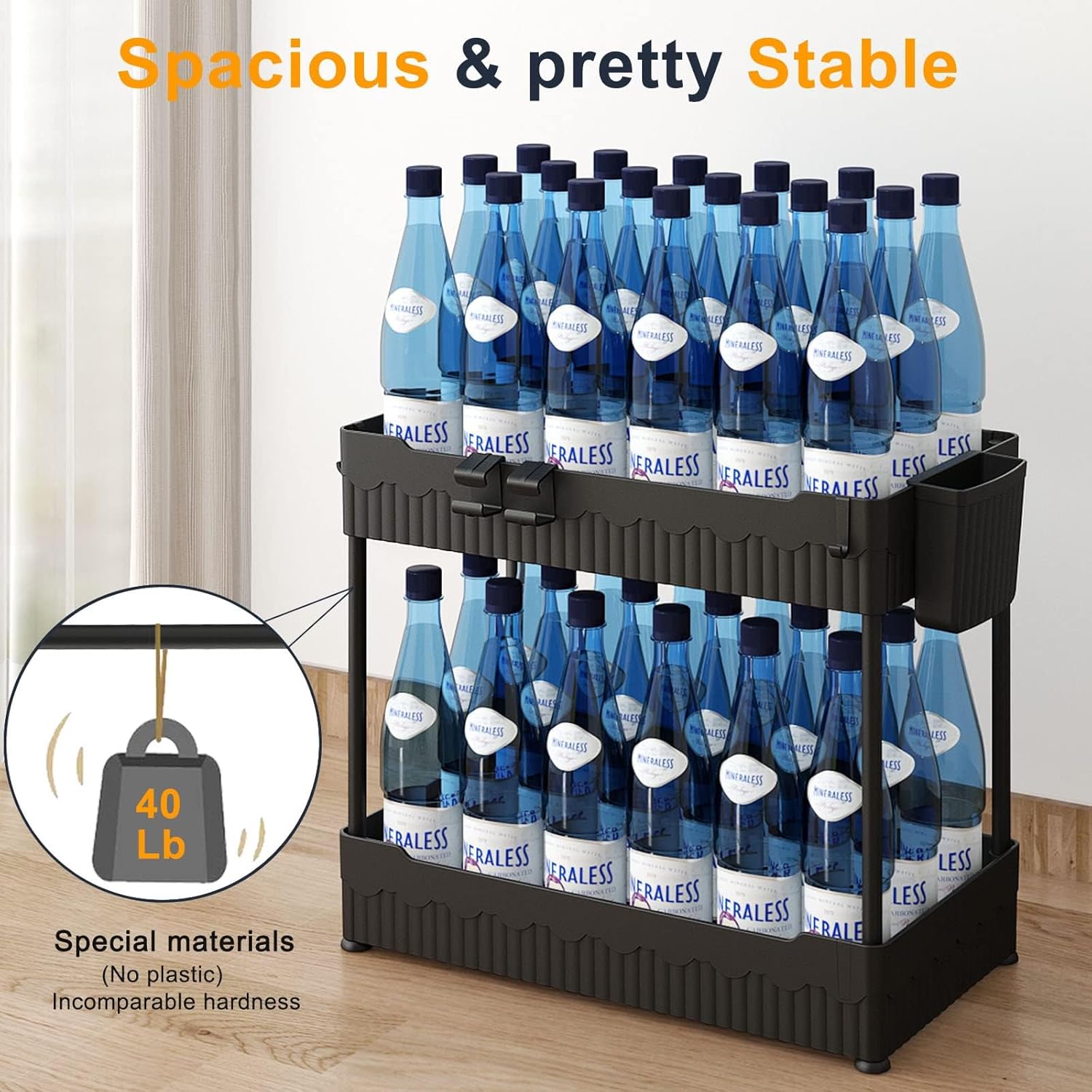 Detalle 1 de Sevenblue Under Sink Organizer 2-Pack