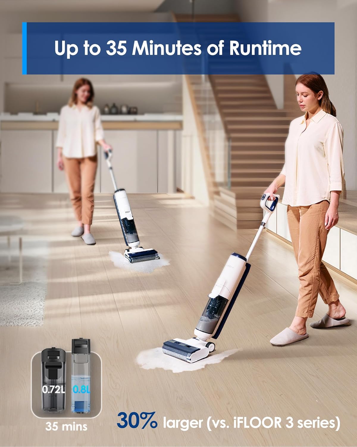 Thumbnail 6 de Tineco iFLOOR 5 Breeze Complete 30% larger tank 🧹
