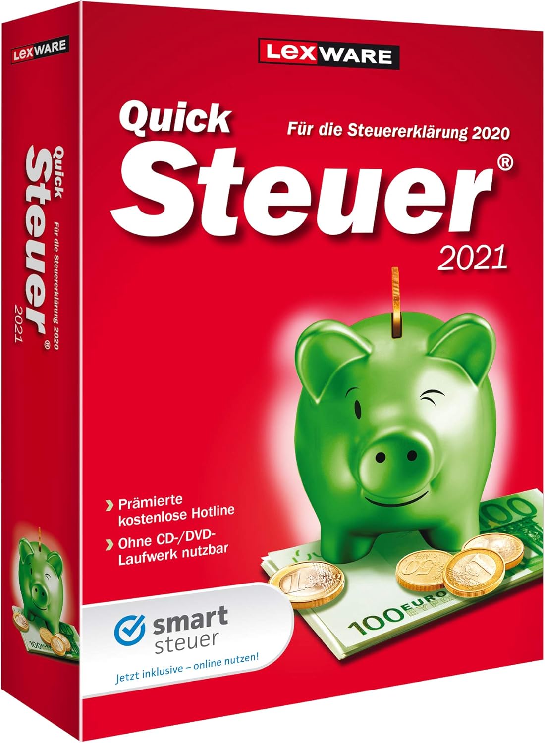 Detalle de QuickSteuer Deluxe 2023 (für Steuerjahr 2022) – Private und gewerbliche Steuererklärung, Download + PC Aktivierungscode per Email