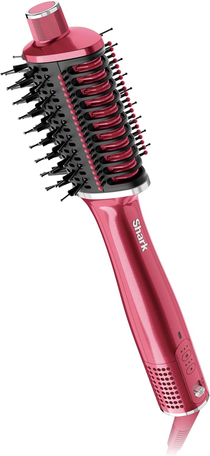 Detalle de Shark Glossi 2-in-1 Hot Tool and Air Glosser Raspberry – Salon‑Quality at Home