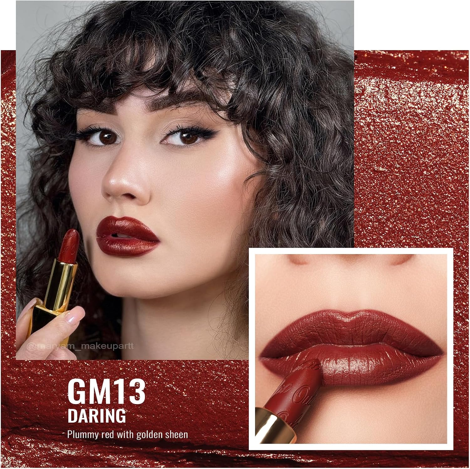 Thumbnail 1 de Oulac GM13 Daring Labios Mate y Metálicos 💄
