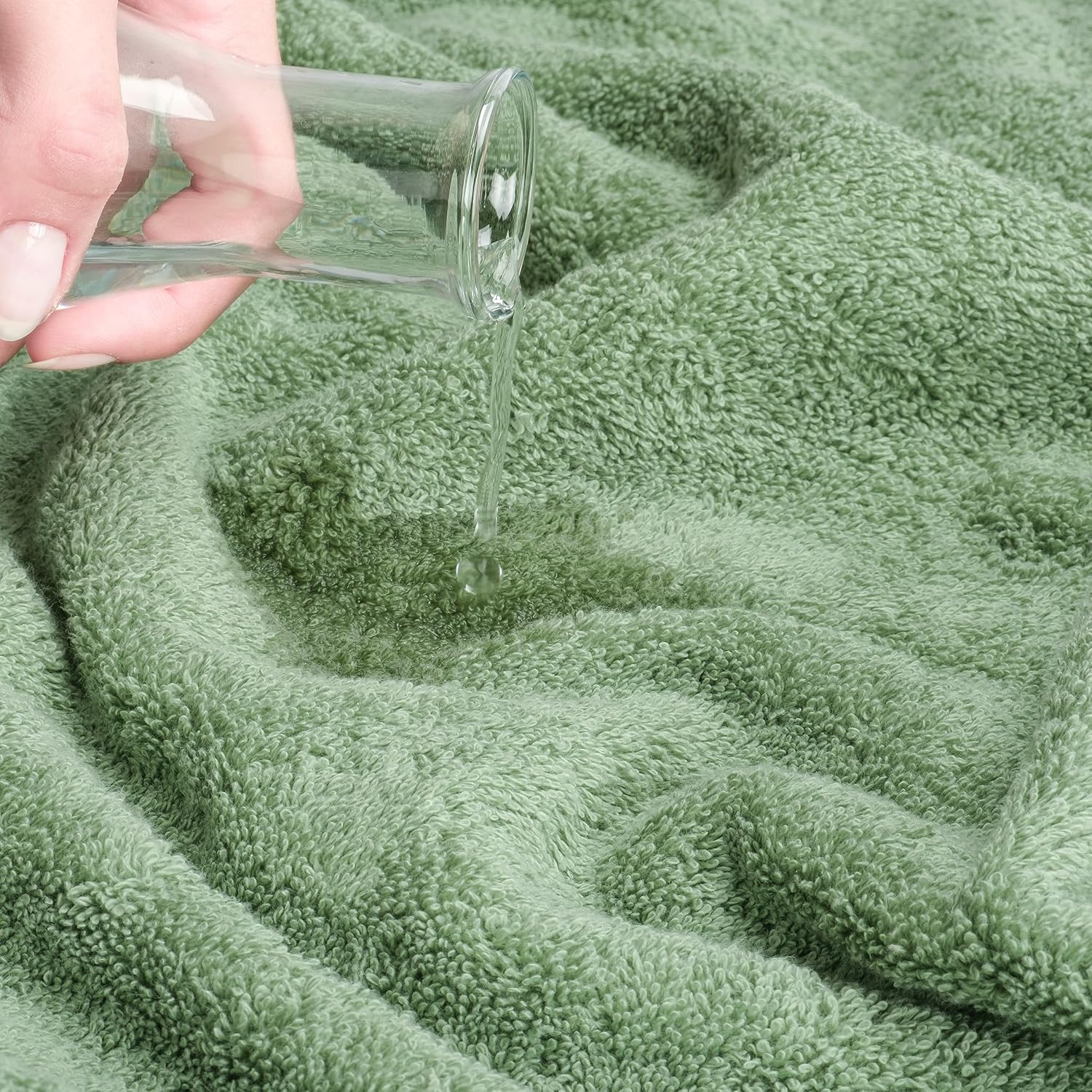 Thumbnail 5 de Cotton Paradise 6 Piece Towel Set 600 GSM