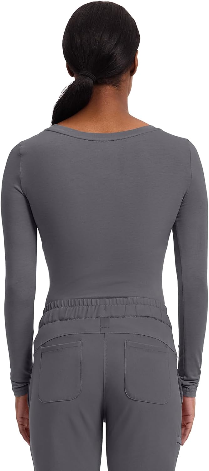 Detalle 2 de Healing Hands Women's Underscrub Top, Cotton Blend