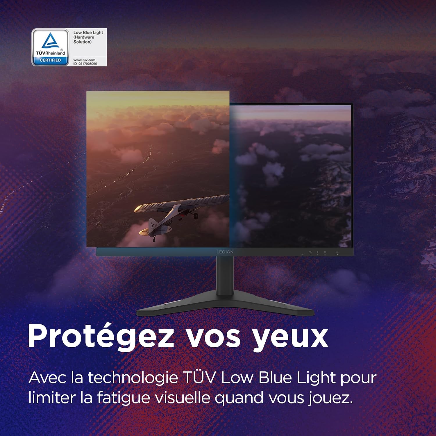 Detalle 2 de Lenovo Legion R24s 23,8 pouces écran gaming