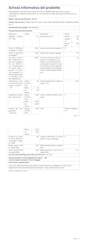 Thumbnail 11 de Midea Lavatrice Slim 7 kg 1200 Giri 40 cm: lavaggio efficiente in spazi ridotti