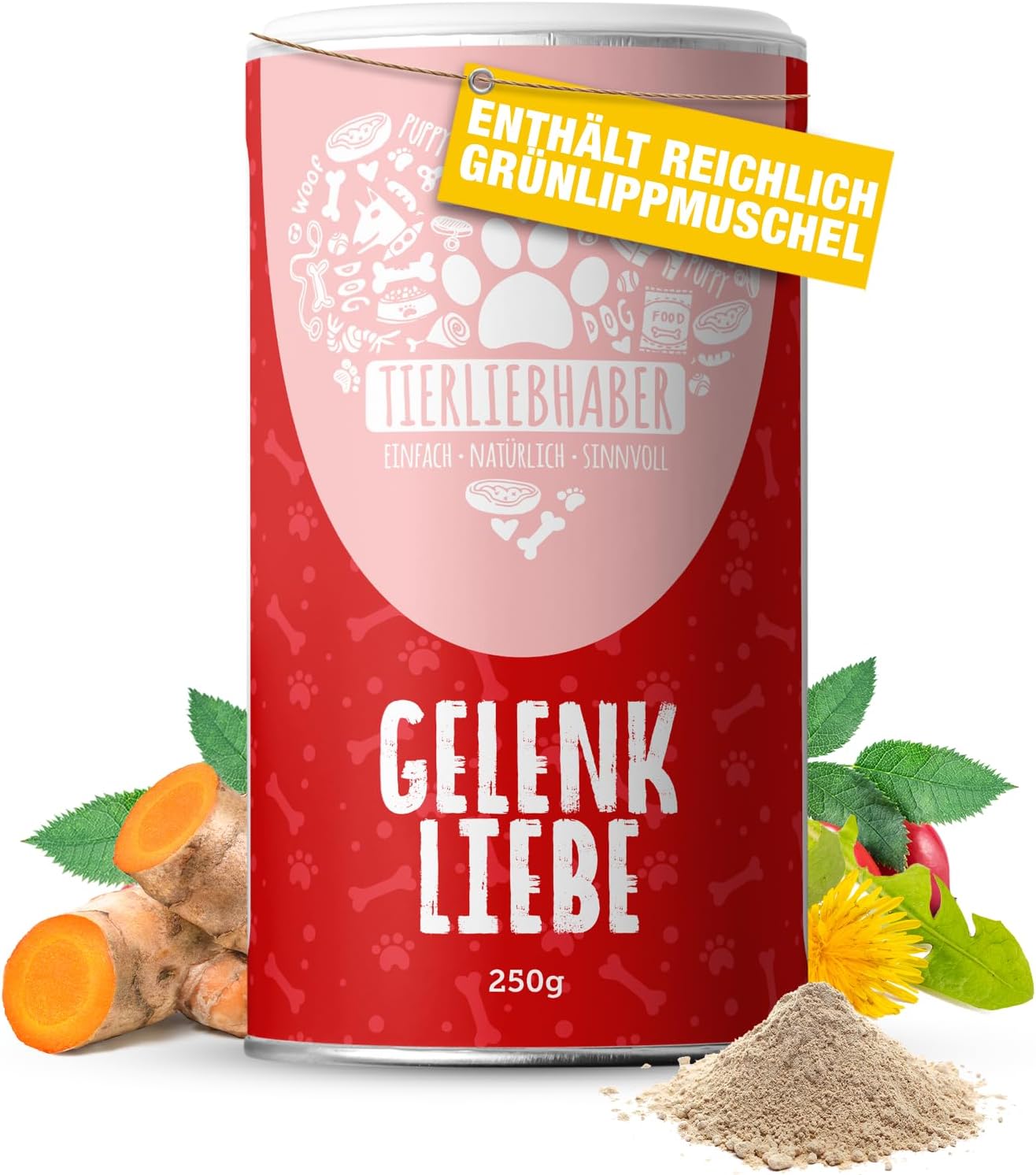 Detalle de Tierliebhaber Gelenkpulver Hund 250 g
