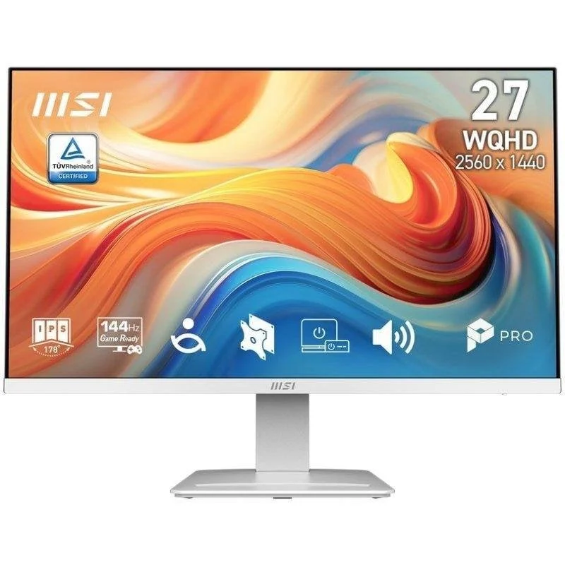 Detalle de Monitor MSI PRO MP273QW 27" WQHD 144 Hz IPS HDR Ready con Altavoces