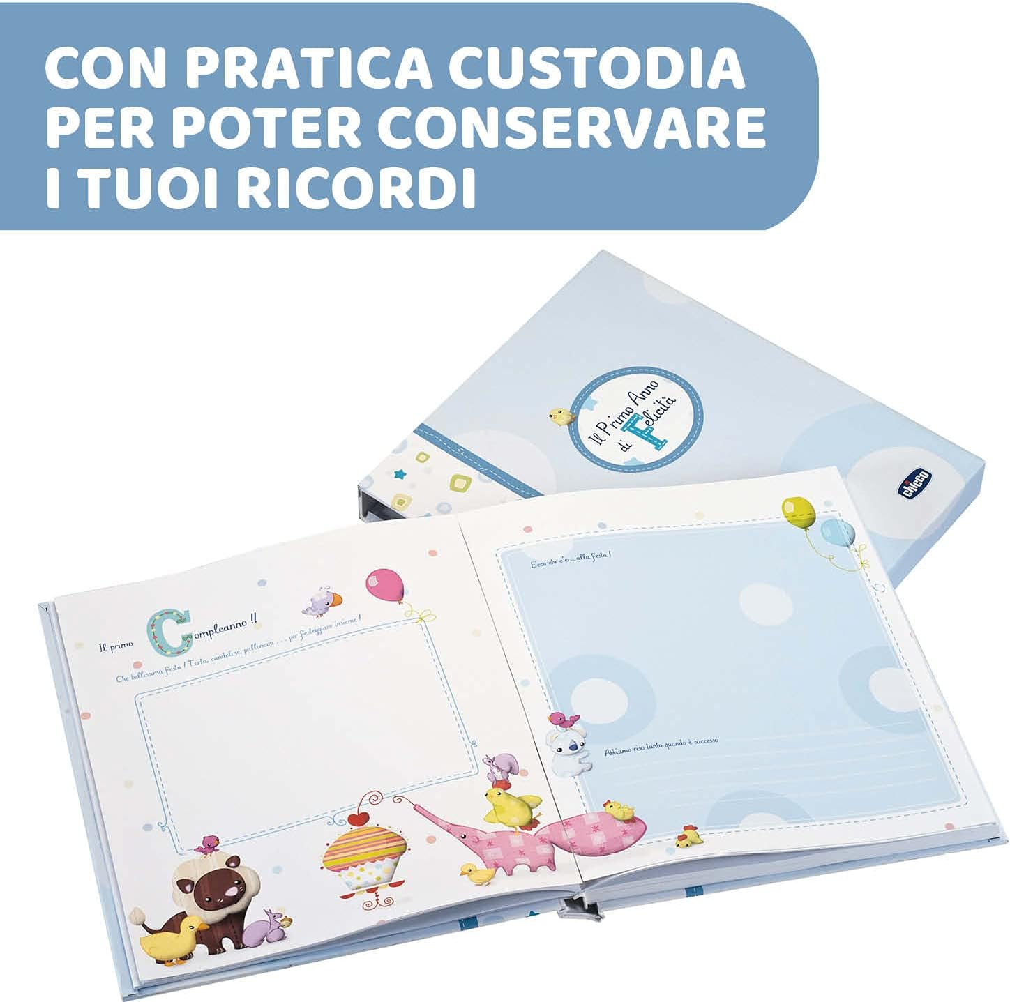 Detalle de Chicco Libro Nascita 27,5x25 cm 📘