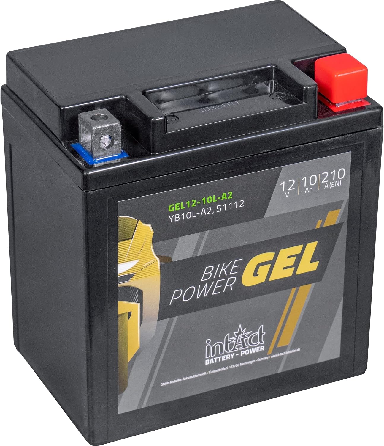 Thumbnail 6 de intAct Bike-Power GEL12-7L-B – akumulator żelowy 12 V, 8 Ah, 130 A