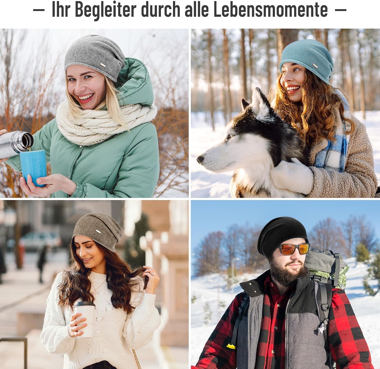Thumbnail 5 de HAMUNI Mütze Australische Wolle Beanie