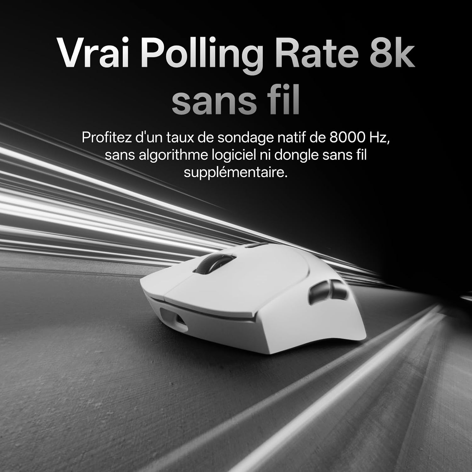 Thumbnail 1 de Rapoo VT7 draadloze gamingmuis, 53 g, 8.000 Hz en PAW3398-sensor