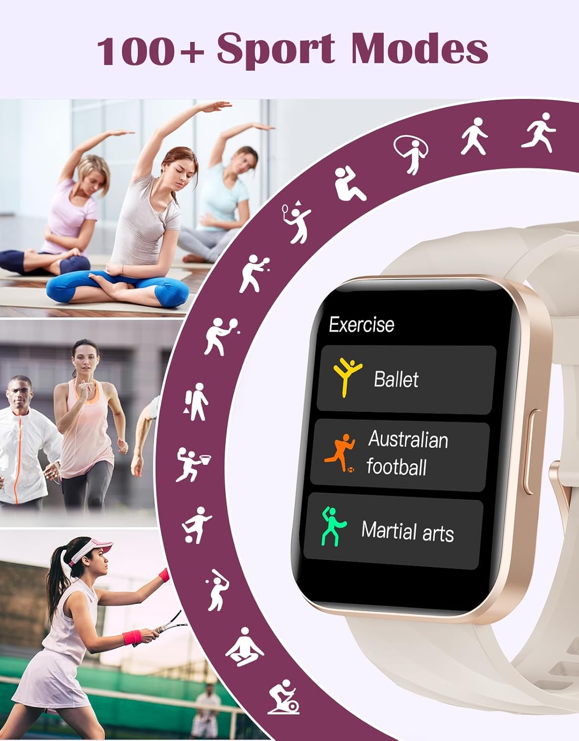 Detalle 2 de RUIMEN Smartwatch Chiamate e SpO2