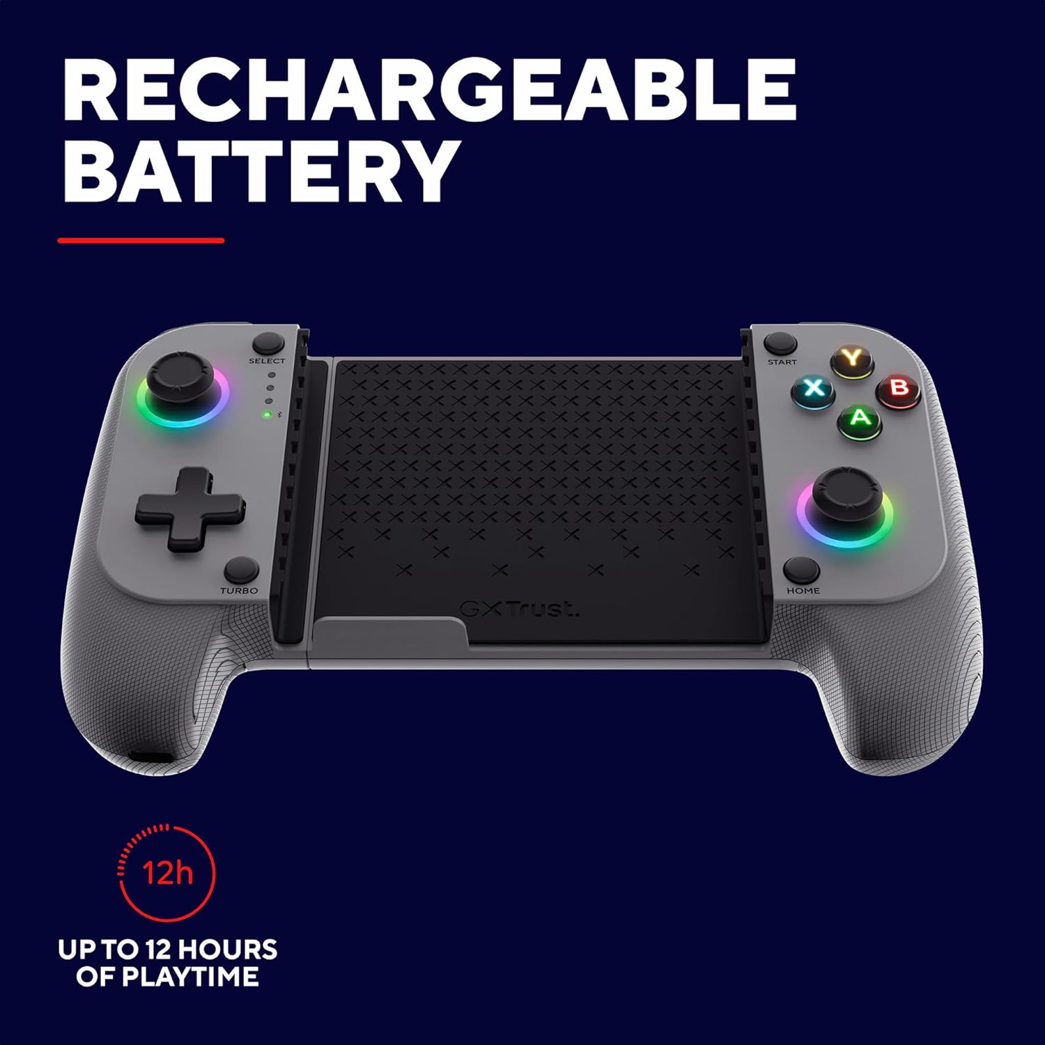 Thumbnail 6 de Trust GXT 735G Mylox Bluetooth Mobile Gaming Controller (Grey) for iPhone, Android, PS5 & Xbox remote play