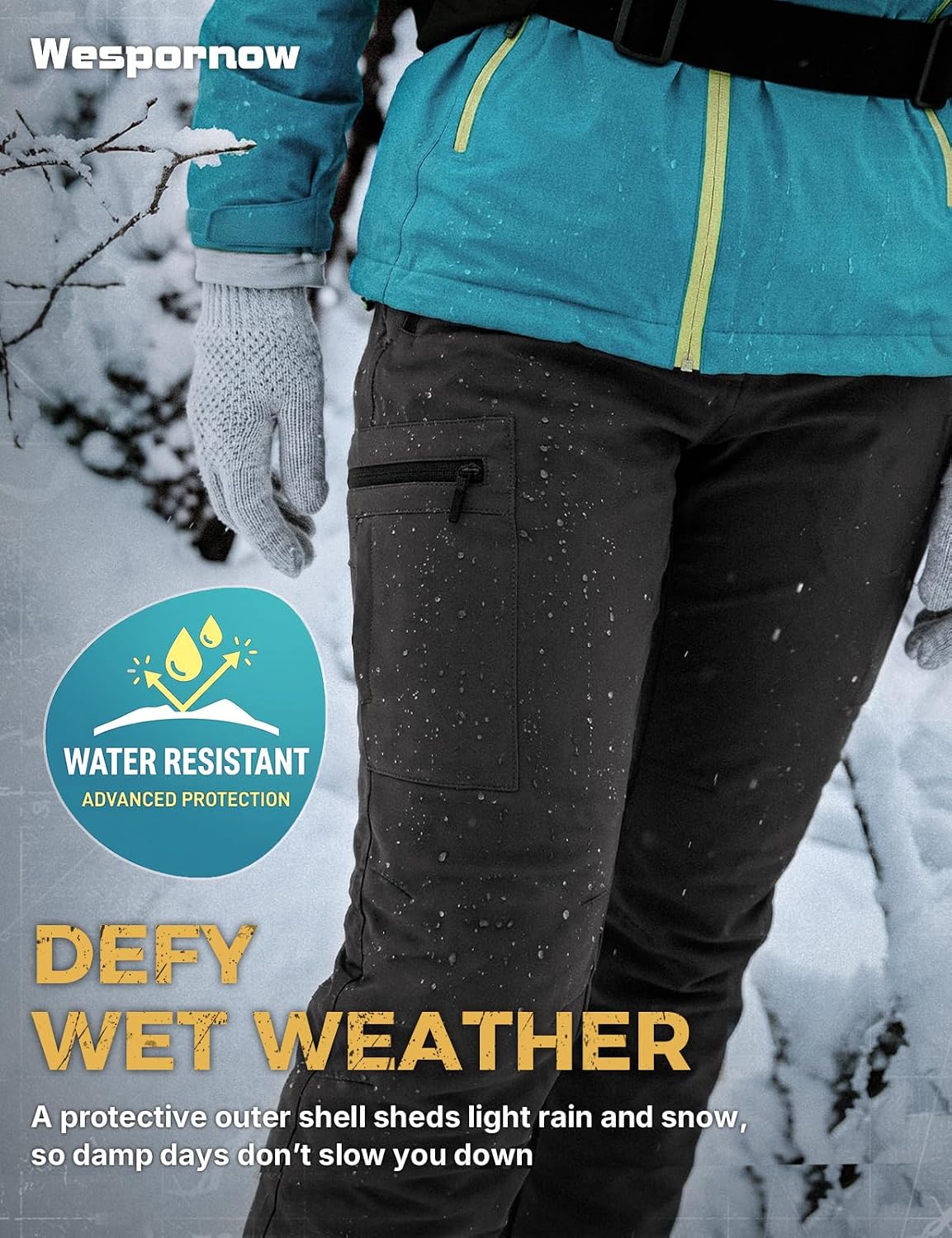 Thumbnail 4 de Wespornow Fleece Lined Hiking Pants