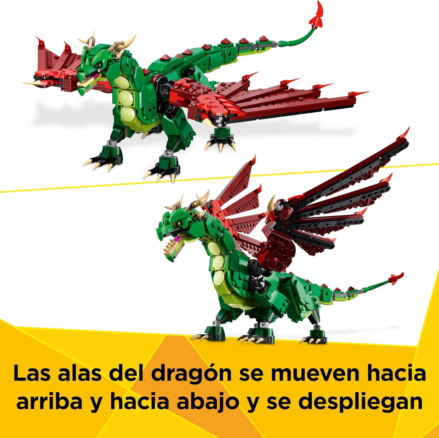 Thumbnail 4 de LEGO Creator 3 en 1 31161 Dragón medieval