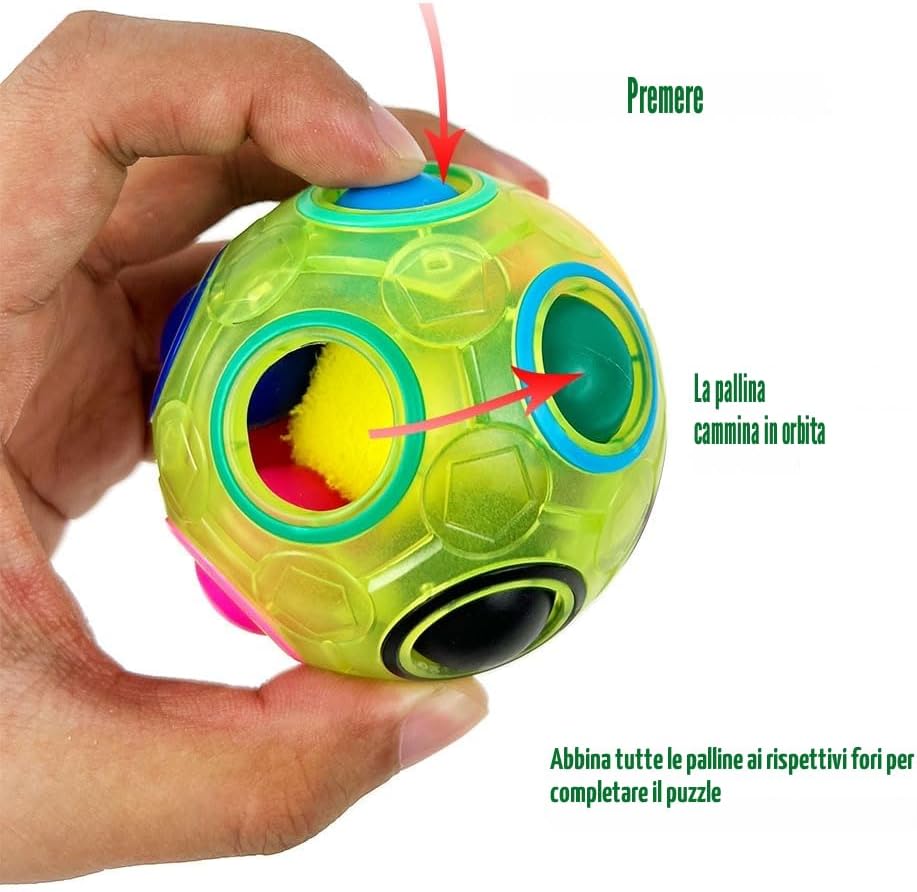 Thumbnail 4 de EACHHAHA Magic Rainbow Ball Set 2 pezzi