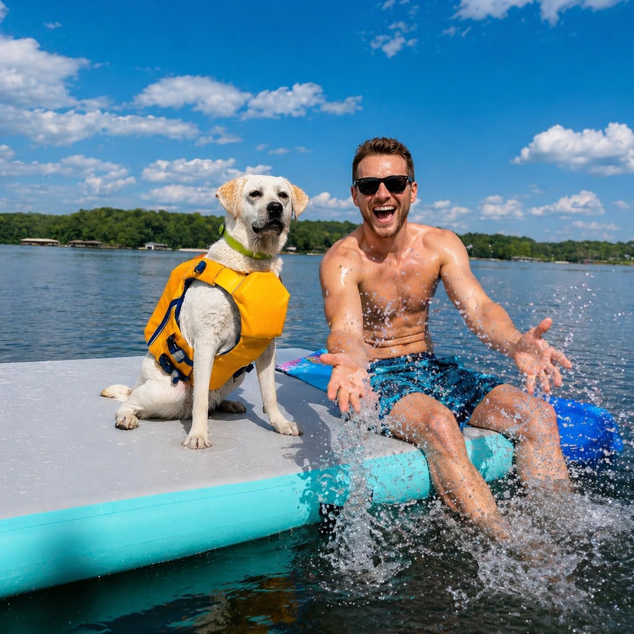 Thumbnail 6 de AWSUM Inflatable Floating Dock 6–15 ft