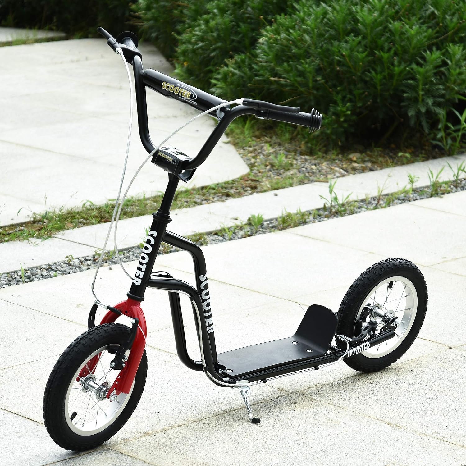 Detalle 2 de HOMCOM Patinete infantil con manillar ajustable 75–80 cm