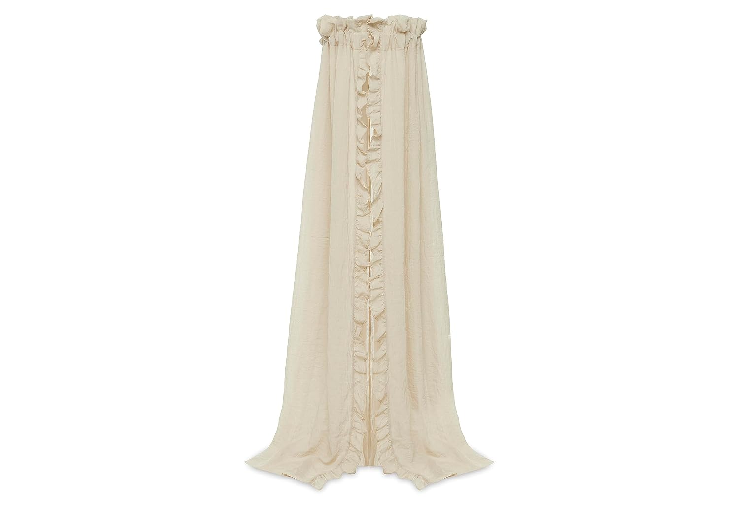 Thumbnail 5 de Jollein Baldachin Vintage Ruffle Nougat 245 cm