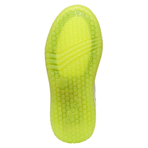 Detalle 2 de Geox J BUZZERLIGHT Boy B zapatillas talla 28 EU navy/lime