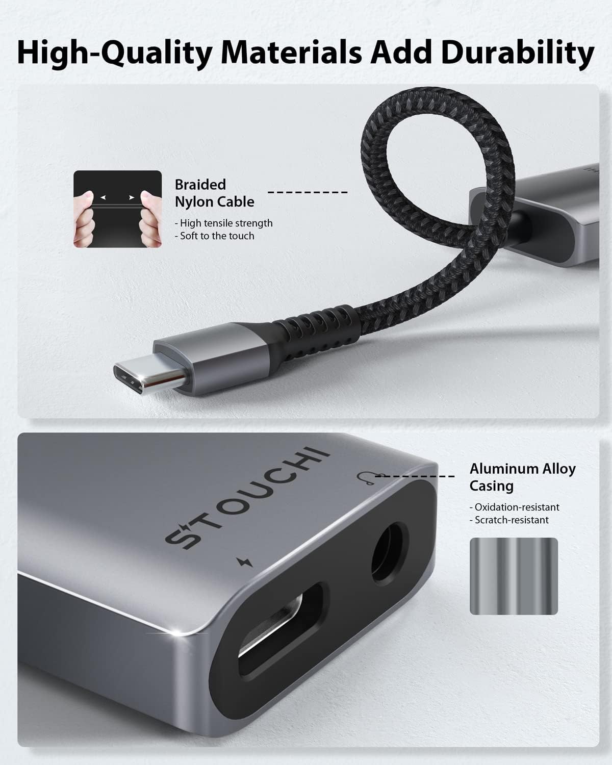 Thumbnail 2 de Stouchi USB C Kopfhörer Adapter 30W