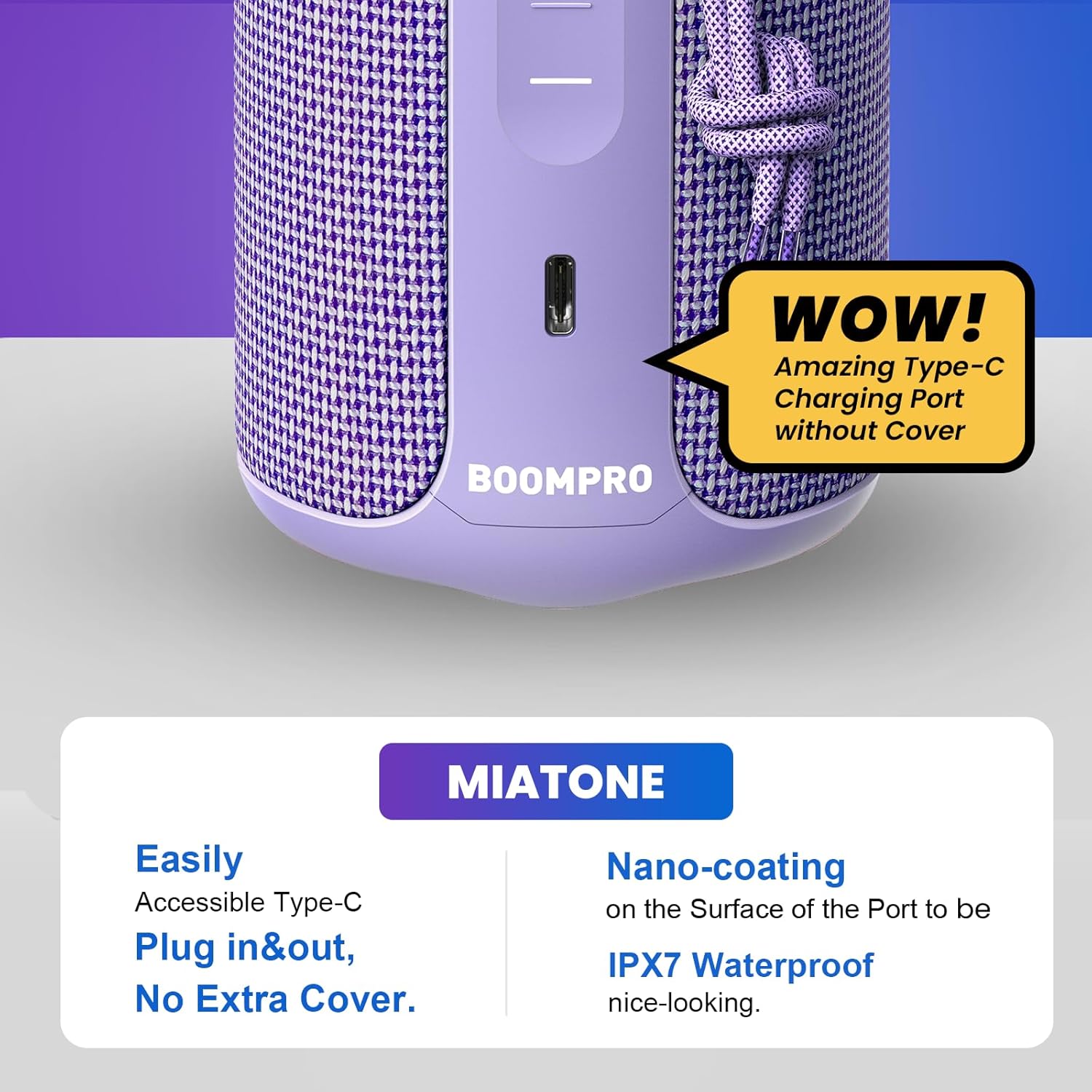 Thumbnail 4 de MIATONE 36W Portable Bluetooth Speaker