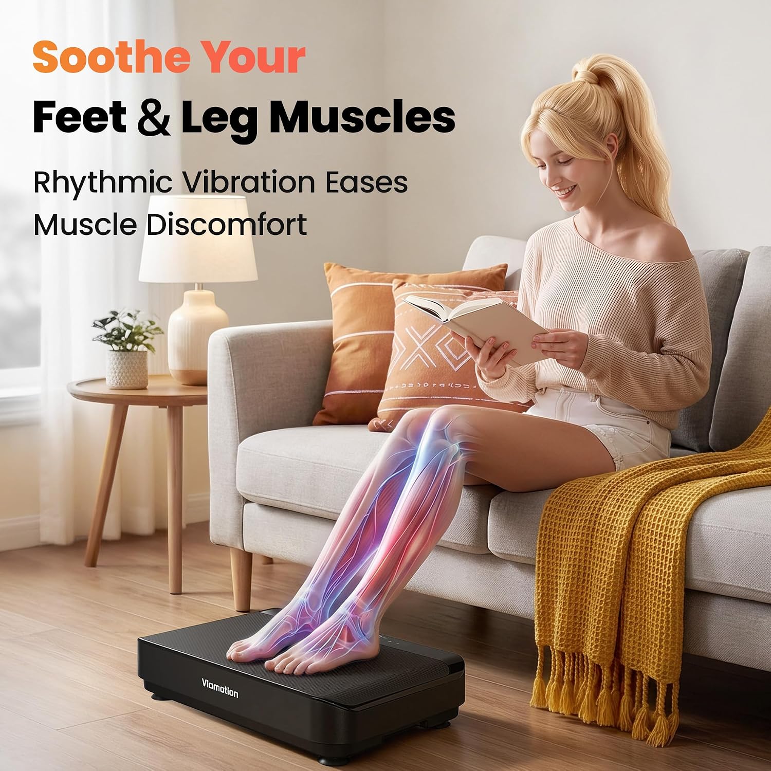 Thumbnail 2 de Viamotion Vibration Plate ZF-0903