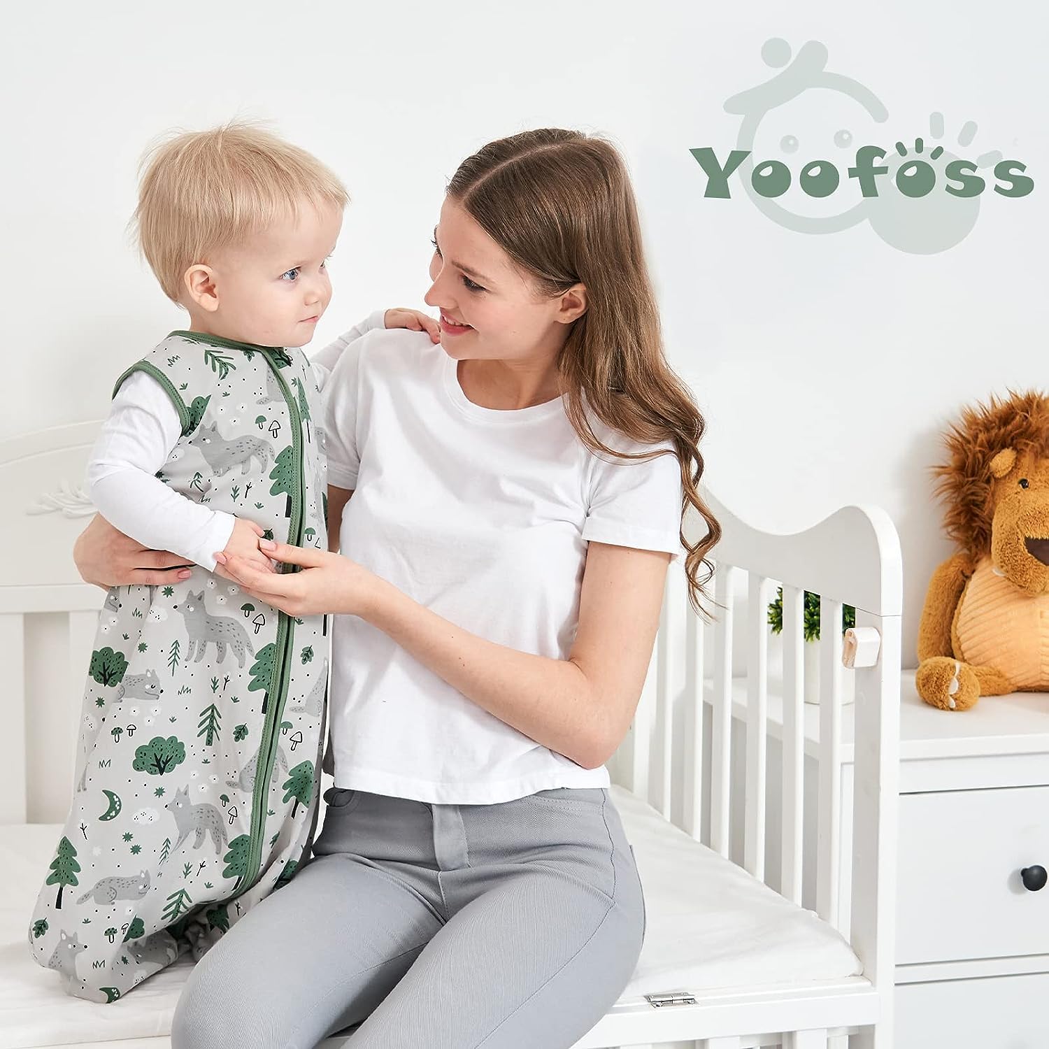 Thumbnail 4 de Yoofoss Baby Sleeping Bag 0.5 Tog – 18-24 Months (3 Pack) in 100% Organic Cotton