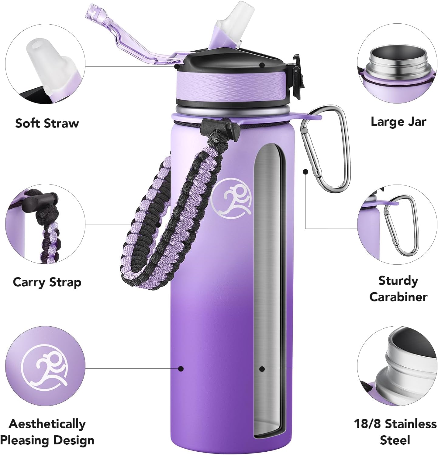 Thumbnail 2 de GOSWAG 24oz insulated water bottle