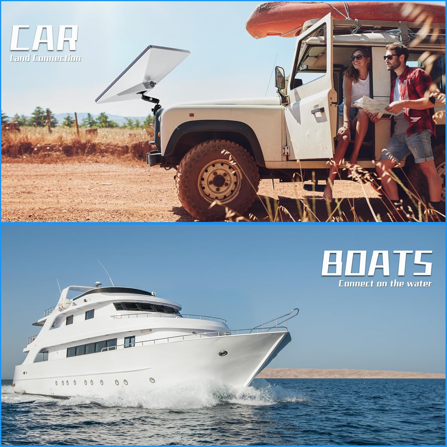 Thumbnail 5 de FIUTY Starlink Mini Clamp Mount 2-in-1: Versatile 2024–2026 Adapter Kit for RVs, Boats, and More