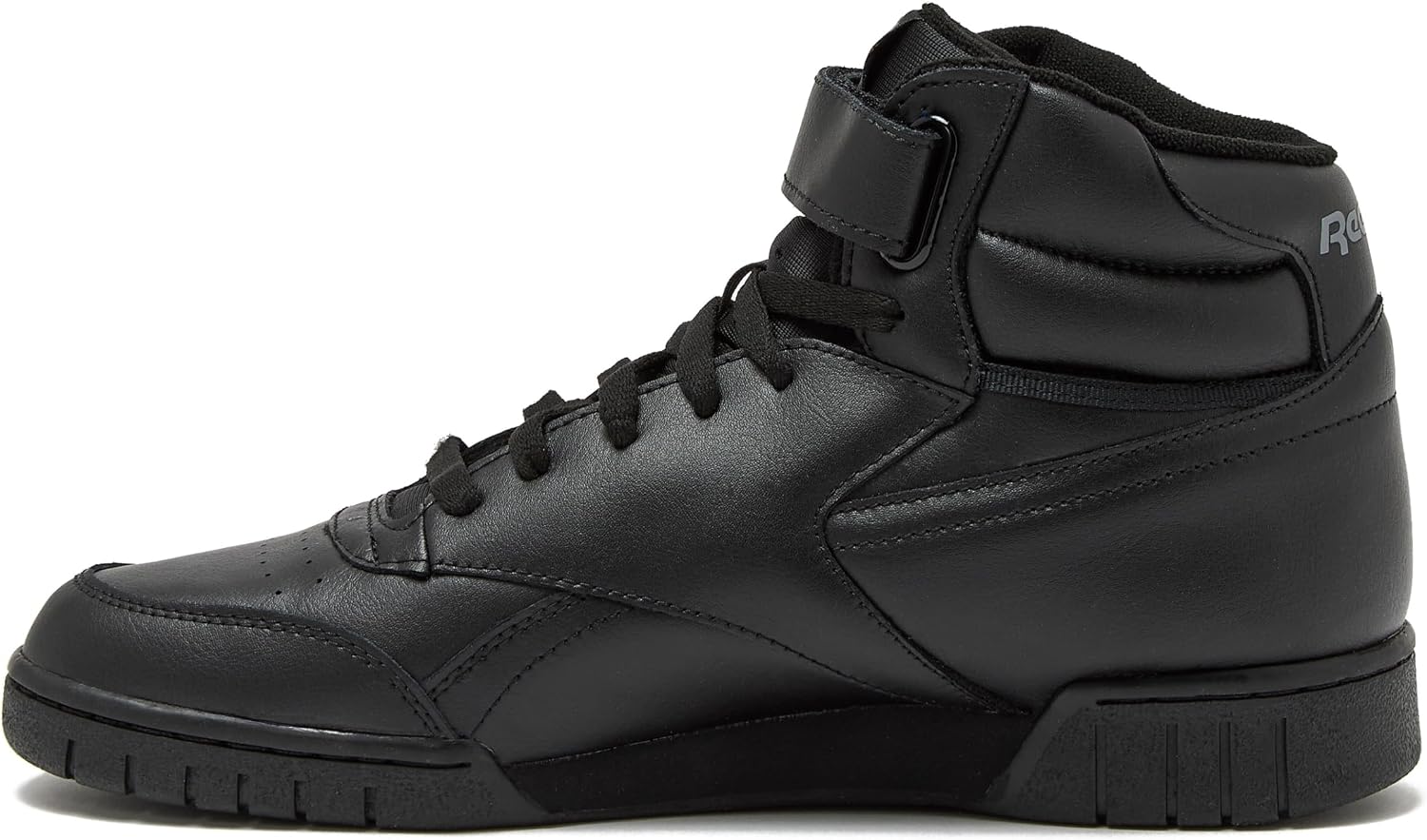 Detalle de Reebok Men's Ex-o-fit Hi high-top sneakers with a rubber sole