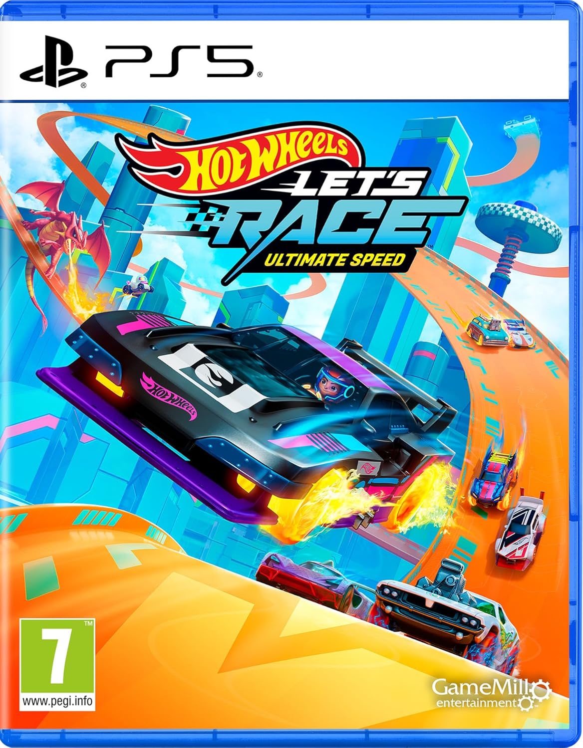 Detalle de Hot Wheels Let’s Race Ultimate Speed PS5