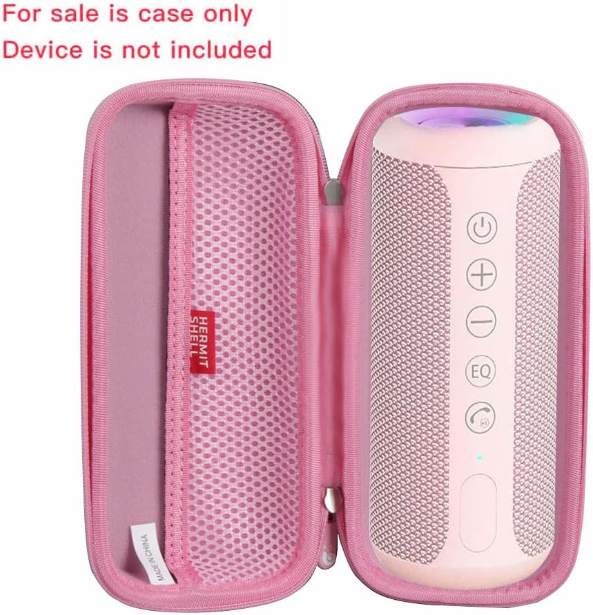 Thumbnail 1 de Hermitshell hard case for Ortizan Bluetooth speaker pink