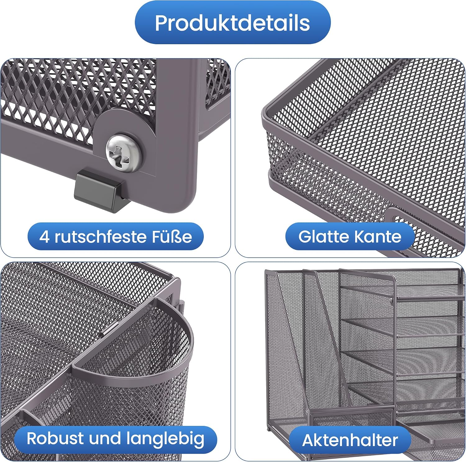 Thumbnail 3 de VITVITI Schreibtisch Organizer 5 Ebenen 📂